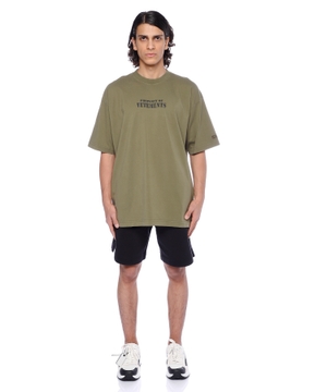 Dairəvi yaxa ilə qısaqol Property of Vetements T-shirt