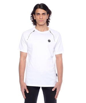 Round neck T-shirt with short sleeves