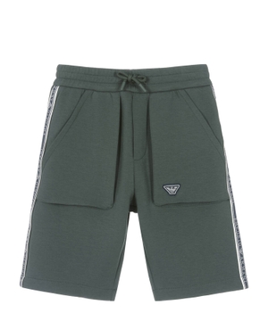 Elasticated shorts with logo detail