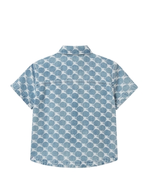 Printed short sleeve shirt