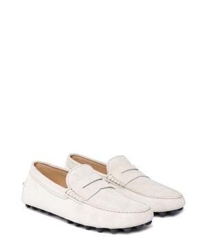 Gommino suede loafers