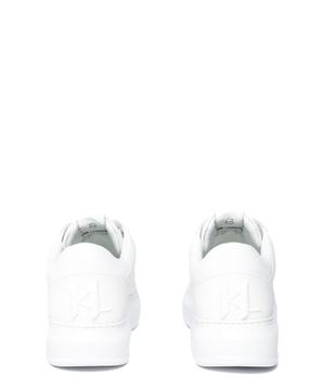 Logo detailed leather sneakers