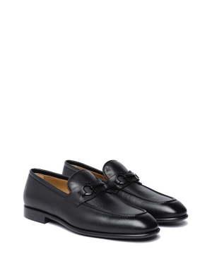 Gandioso Gancio Bit leather loafers