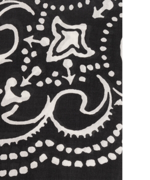 Silk print scarf