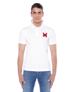 Short sleeve polo with classic collar