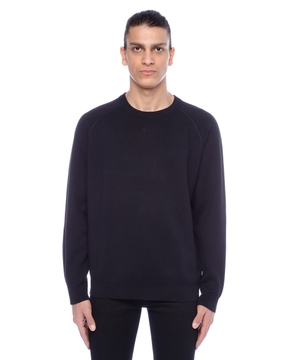 Round neck jumper with long sleeves