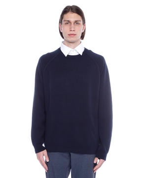 Round neck jumper with long sleeves