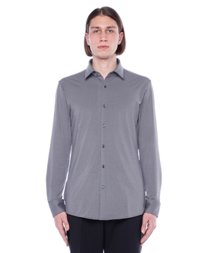 Long sleeve shirt with classic collar