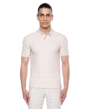 Short sleeve Boss х Porsche polo with classic collar