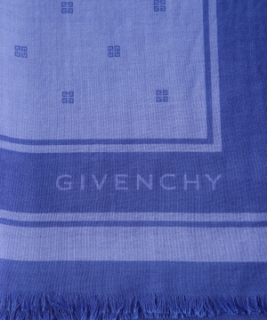 Logo printed scarf