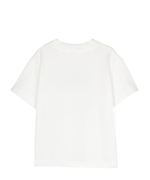 Loqo printli pambıq T-shirt