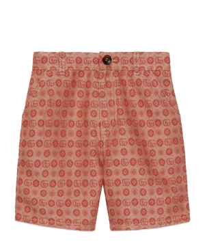 Geometric pattern shorts