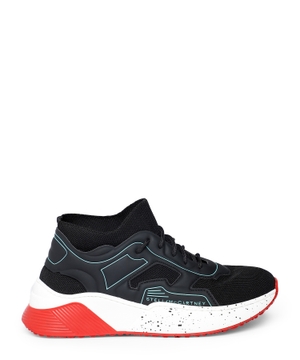 Panelled design sneakers