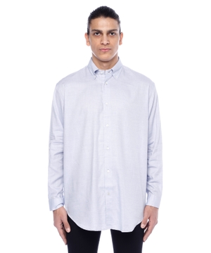 Long sleeve shirt with classic collar