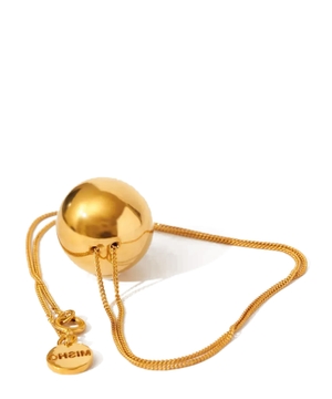Gold plated pearl necklace