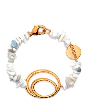 Ellipse pearl bracelet