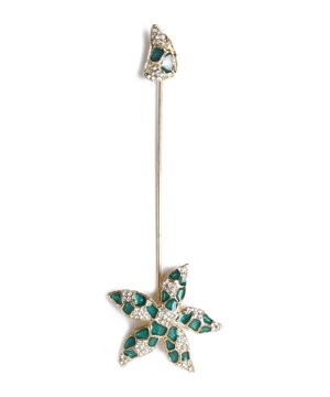 Malachite earring