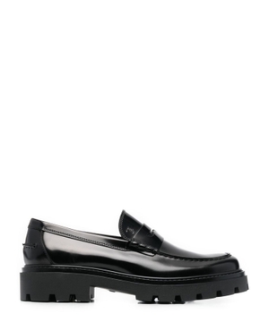 Leather loafers