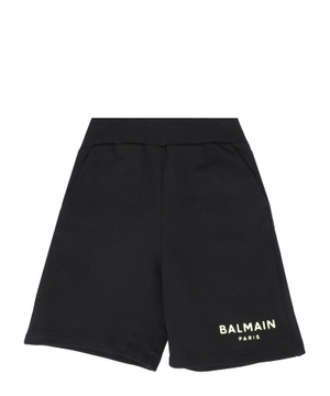 Elasticated shorts with logo detail