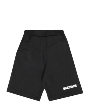 Elasticated shorts with logo detail