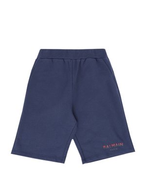 Elasticated shorts with logo detail