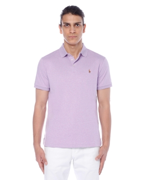 Short sleeve polo with classic collar