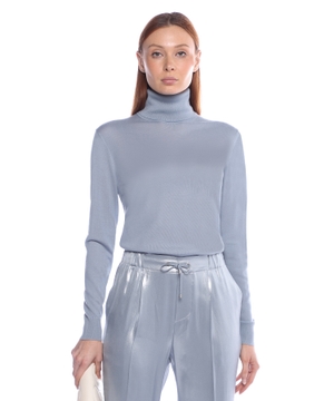 Long-sleeve cashmere sweater