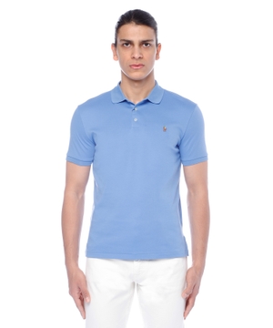 Short sleeve polo with classic collar