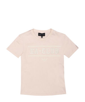 Short sleeve T-shirt with logo embroidery