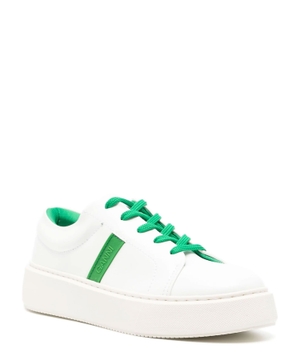 Lace-up sneakers with logo detail