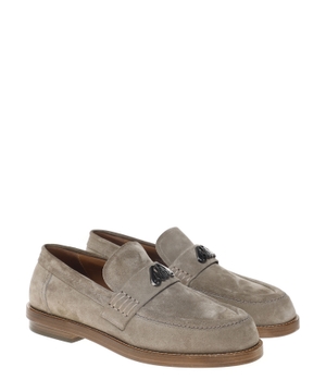 Suede loafers