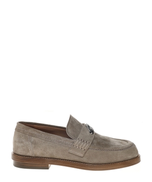 Suede loafers