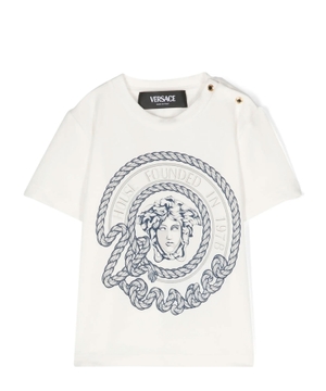 Medusa printli qısaqol T-Shirt