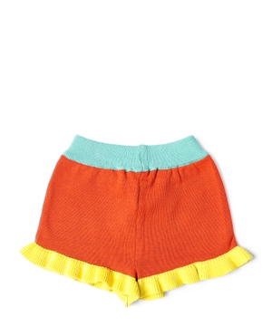 Elastic waist shorts