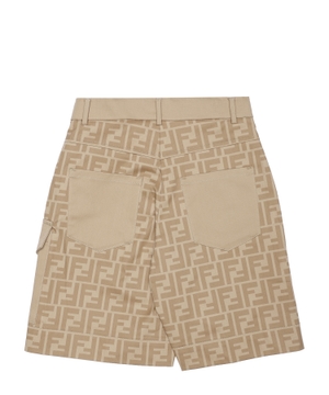 Printli bermuda shorts