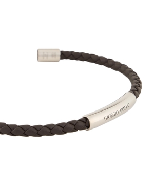 Giorgio Armani leather bracelet