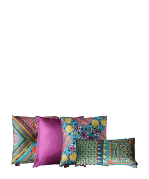 Set of embroidery cushions