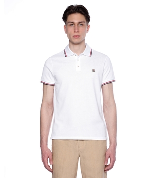 Short sleeve polo with classic collar