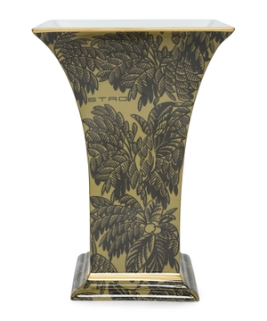 Керамическая ваза с принтом