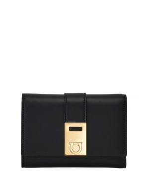 Hug compact two-tone wallet