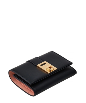 Hug compact two-tone wallet