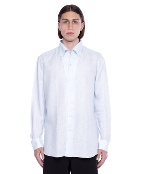 Long sleeve shirt with classic collar