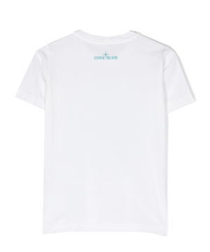 Loqo printli qısaqol T-shirt