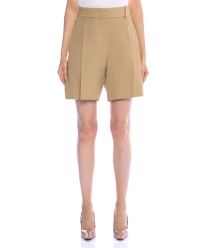 High waisted bermuda shorts