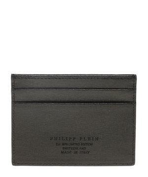 Cardholder with logo detail