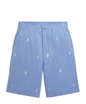 Shorts with embroidered logo