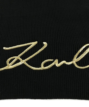 Logo embroidery scarf