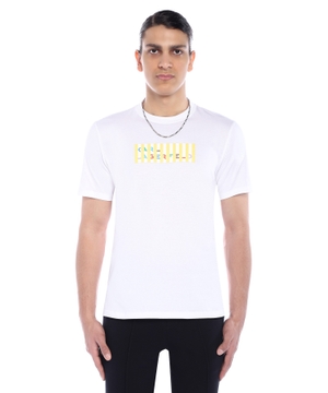 Loqo printi qısaqol T-shirt