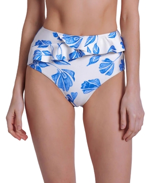 Bikini bottom with floral print