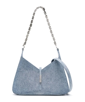 Denim shoulder bag